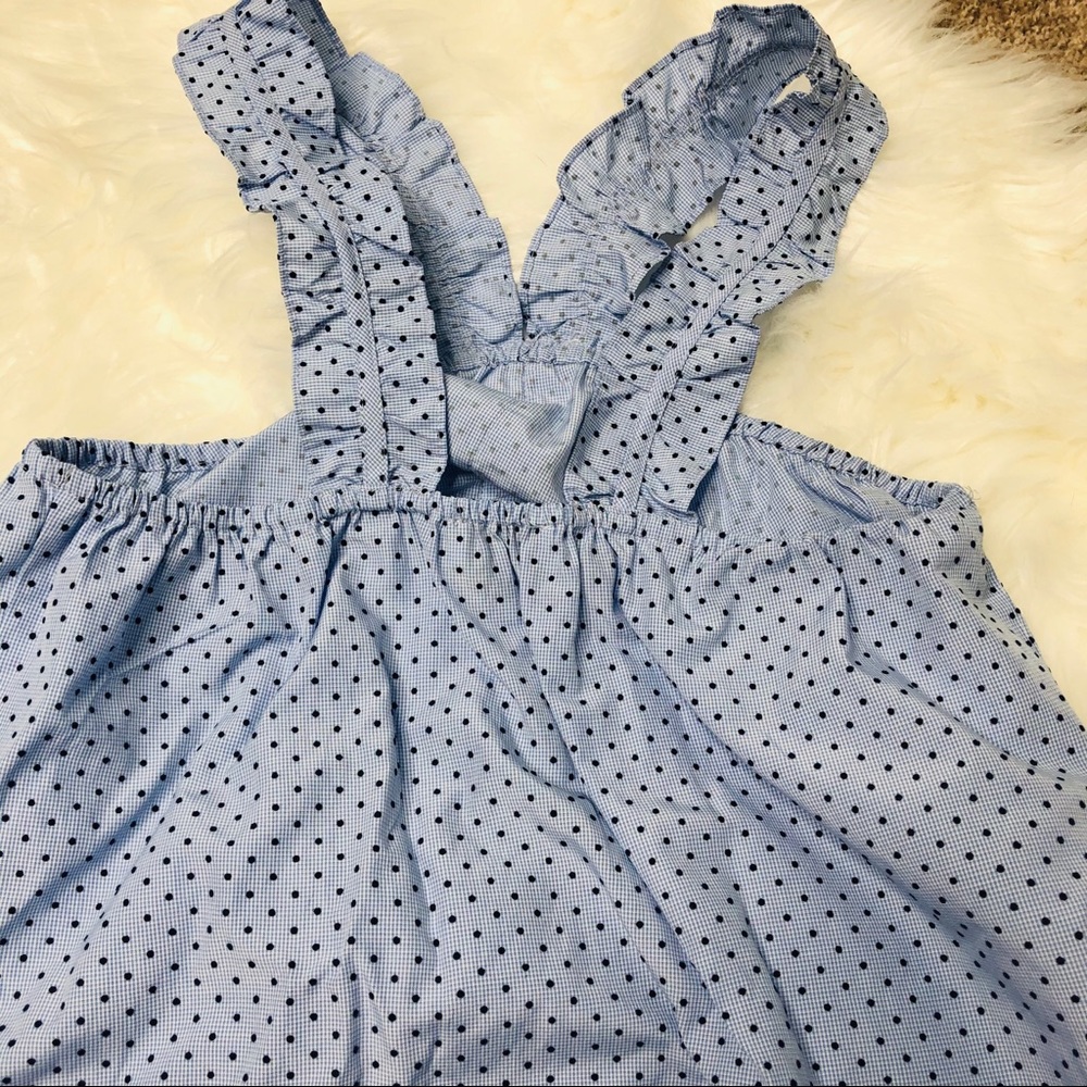 Waverly Grey Anthropologie Berlin Blue Dot Top |XS - Picture 7 of 7